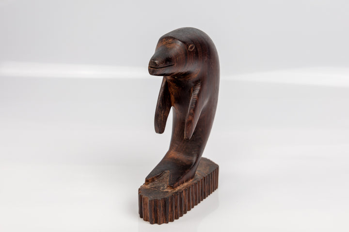 Sailfish Figurine, Wood Carving