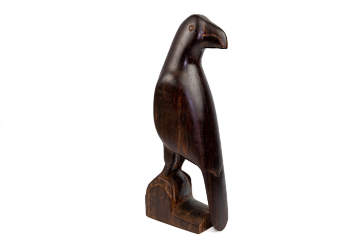 Large Jungle Bird Wood Carving