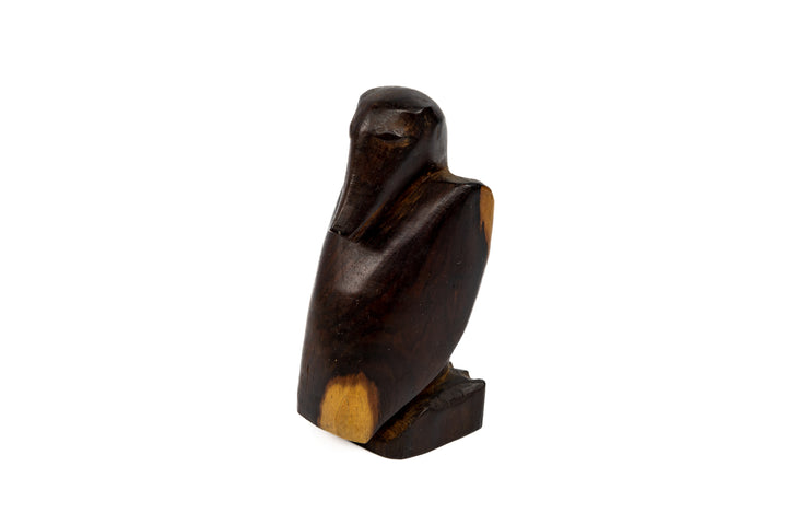 Rubberneck Figurine, Wood Carving