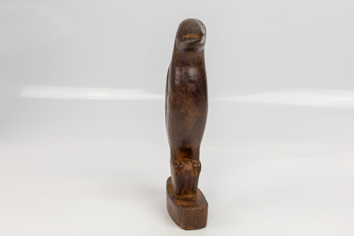 Jungle Bird Figurine, Wood Carving