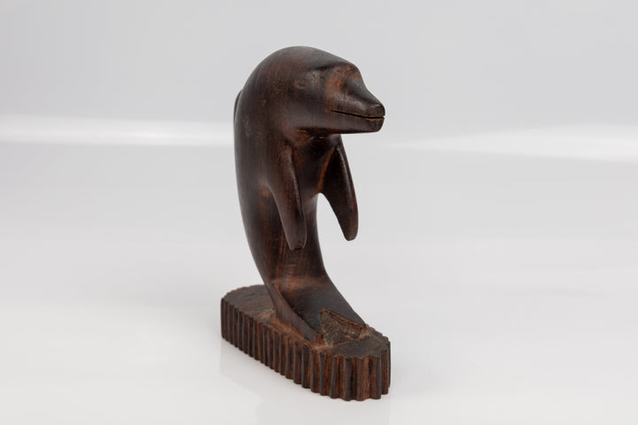 Sailfish Figurine, Wood Carving