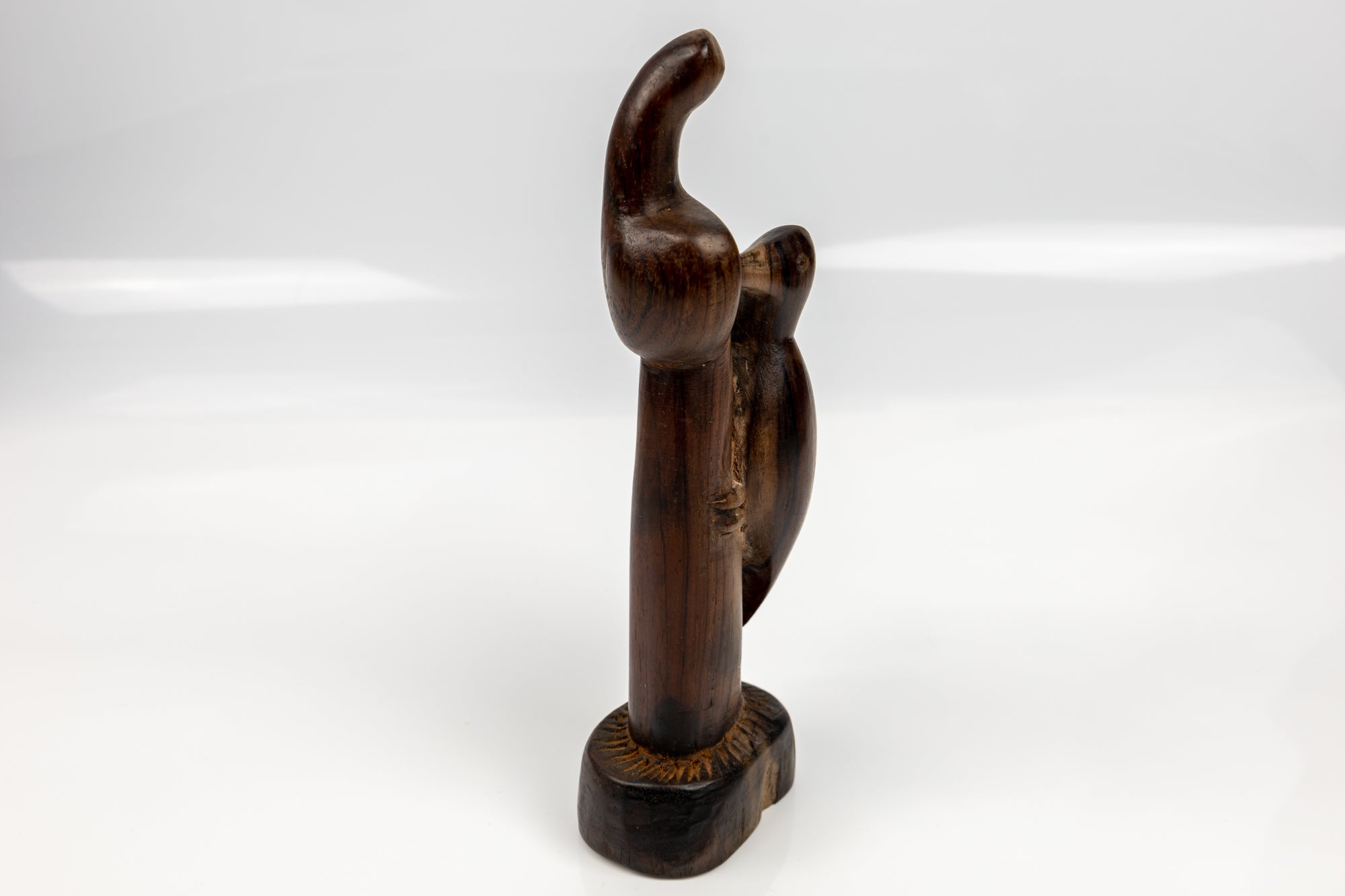 Woodpecker Figurine, Wood Carving