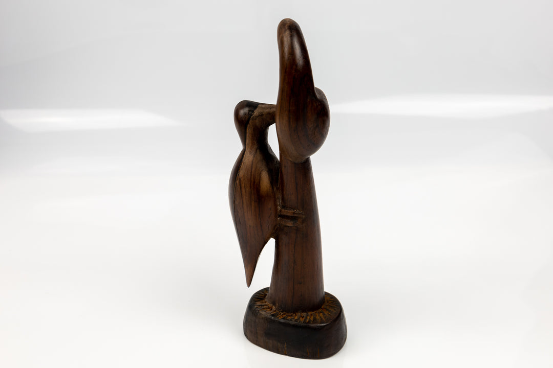 Woodpecker Figurine, Wood Carving