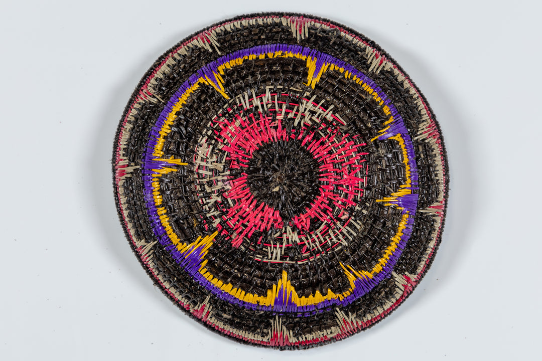 Blazing Array of Color Small Basket Plate