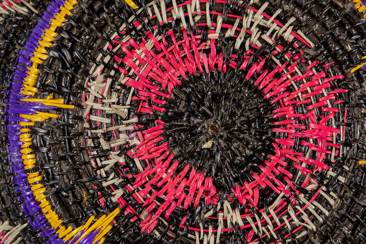 Blazing Array of Color Small Basket Plate