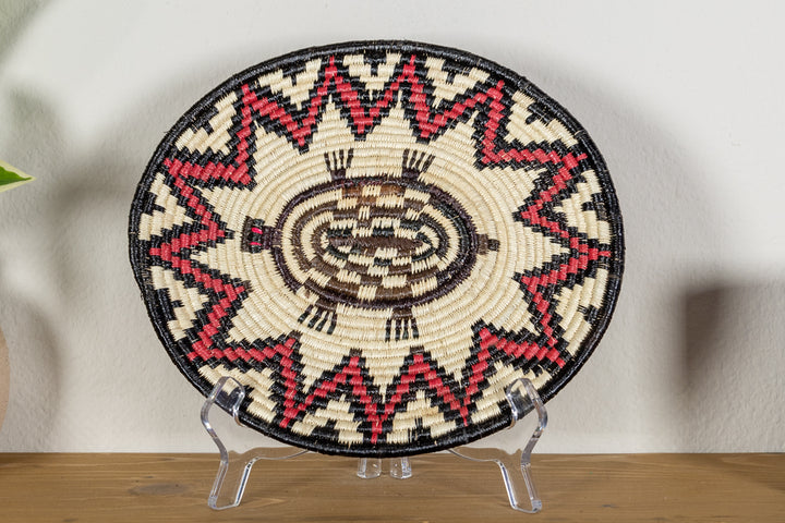 Red Eye Tortoise Basket Plate