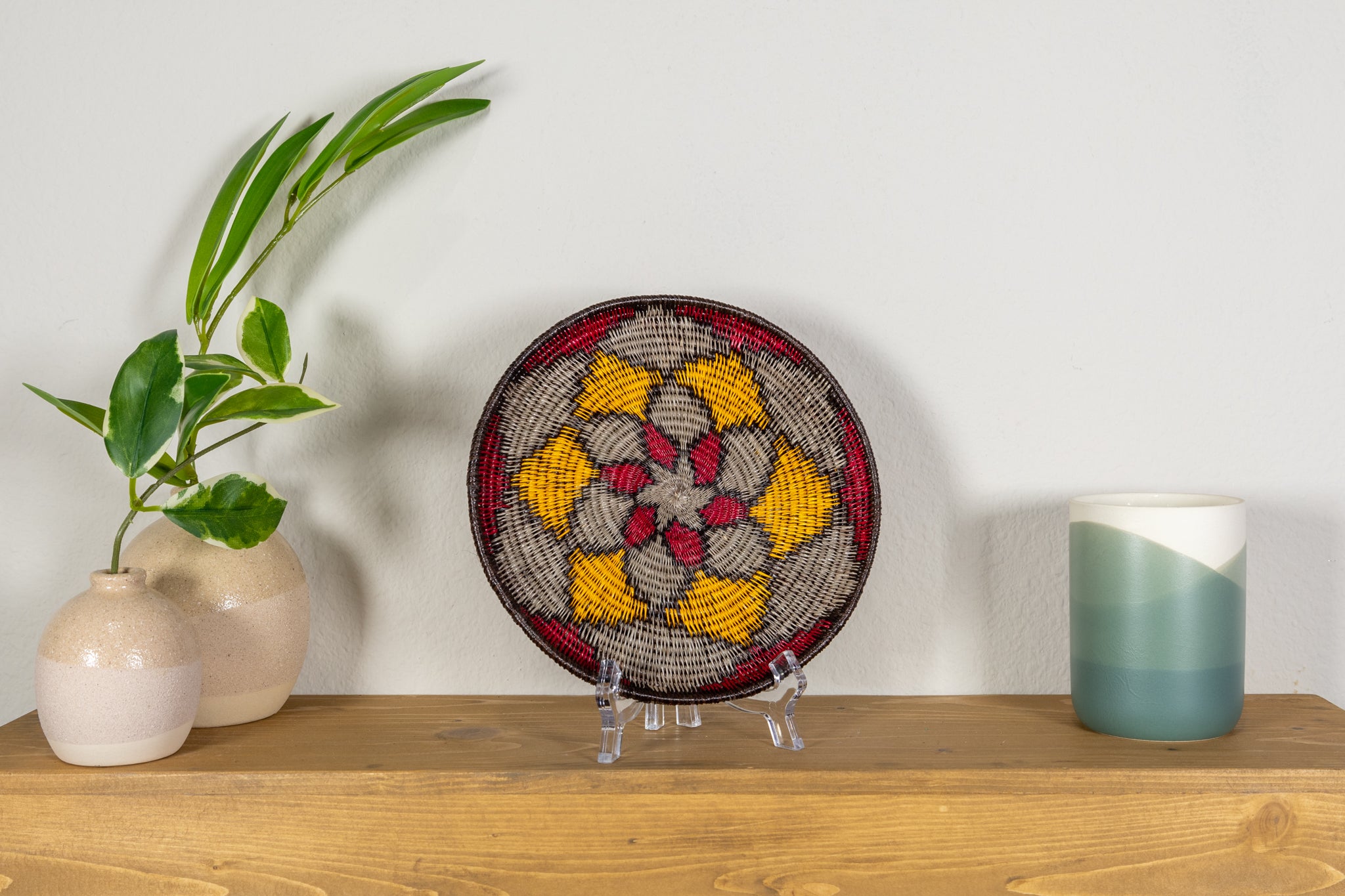 Sunflower Small Basket Plate