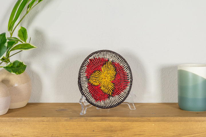 Ring of Fire Small Basket Plate