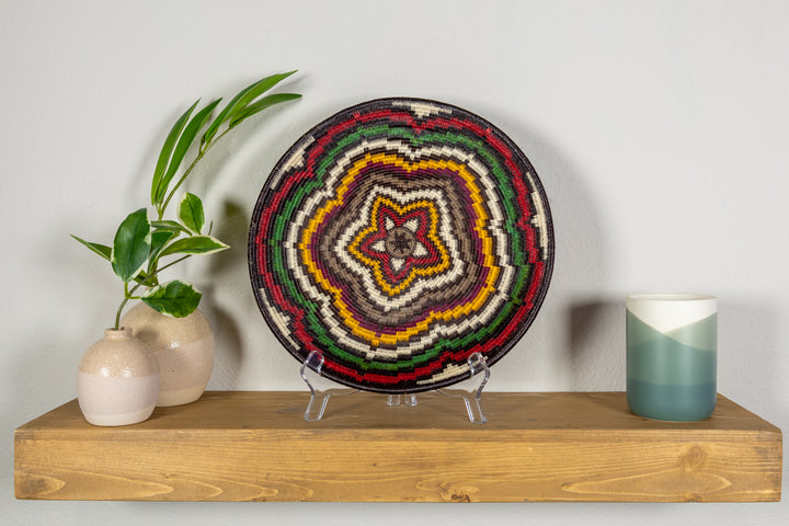 Exploding Super Nova Star Basket Plate
