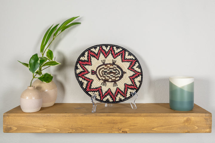 Red Eye Tortoise Basket Plate