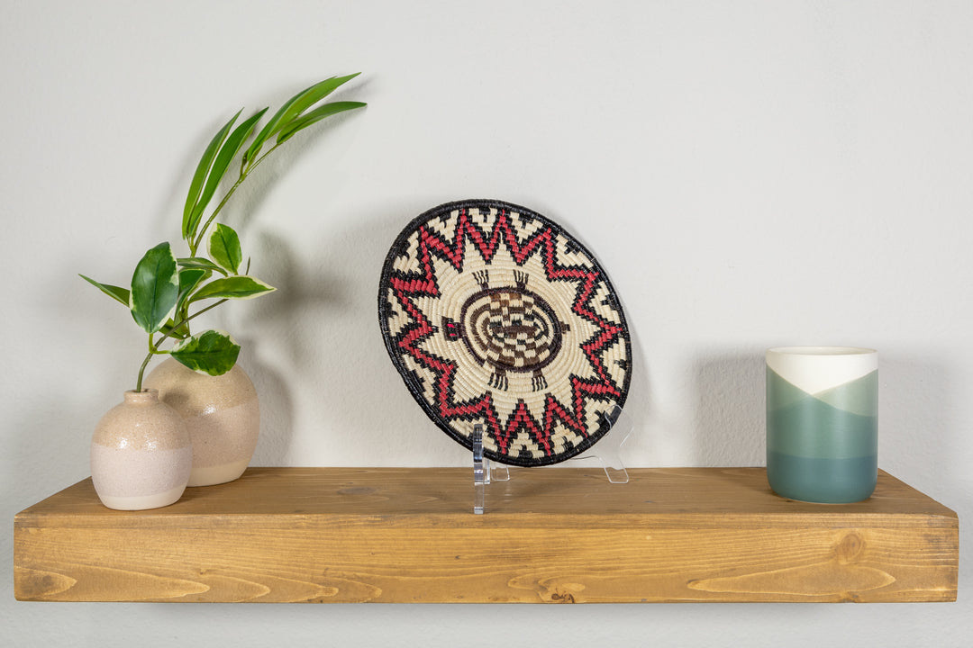 Red Eye Tortoise Basket Plate
