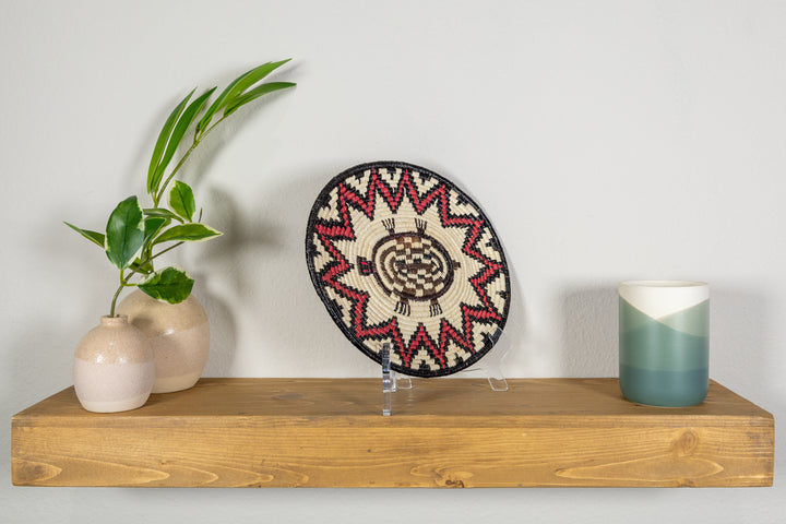 Red Eye Tortoise Basket Plate