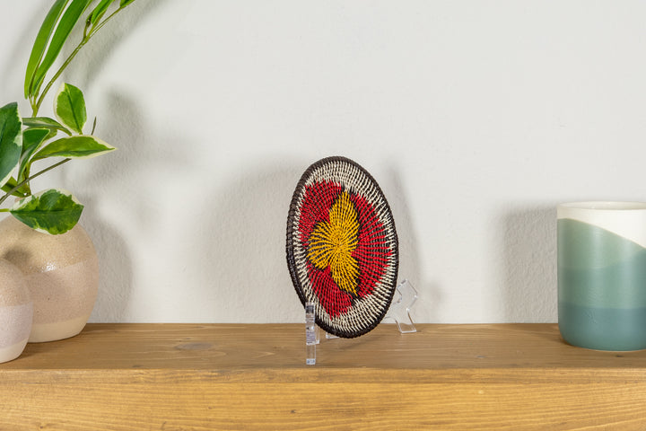 Ring of Fire Small Basket Plate