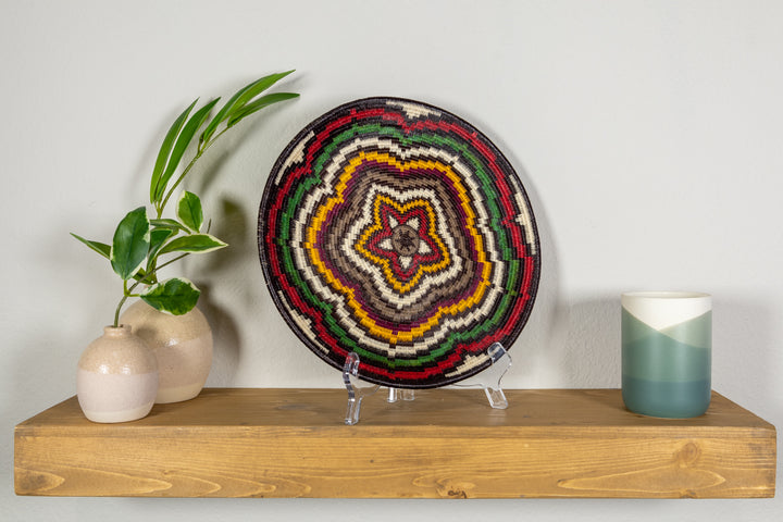 Exploding Super Nova Star Basket Plate