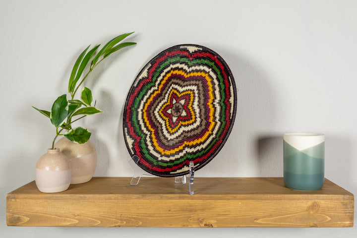 Exploding Super Nova Star Basket Plate