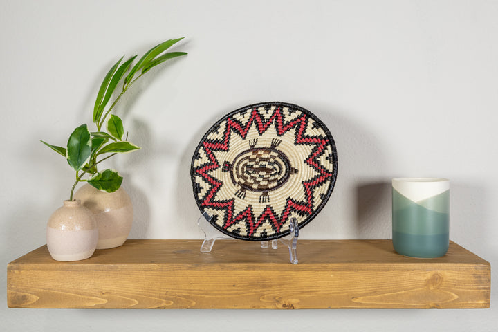 Red Eye Tortoise Basket Plate