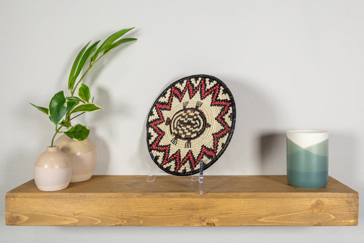 Red Eye Tortoise Basket Plate