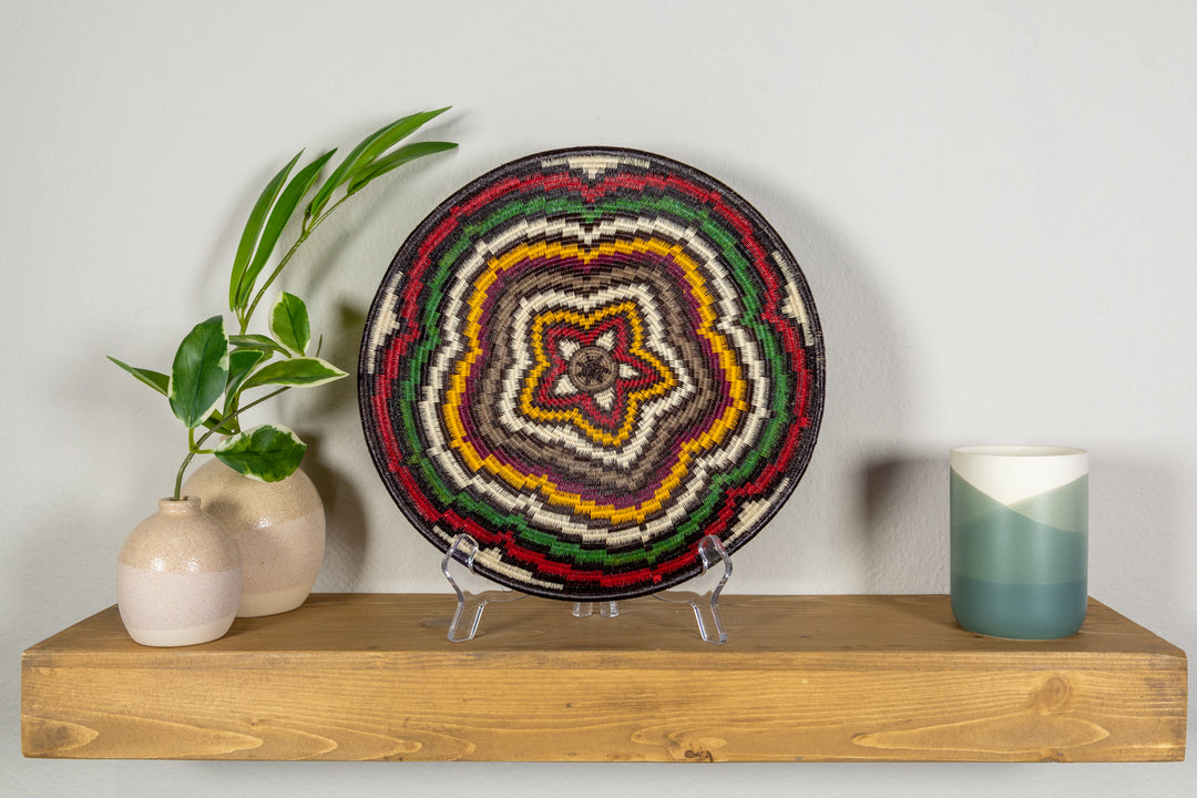 Exploding Super Nova Star Basket Plate