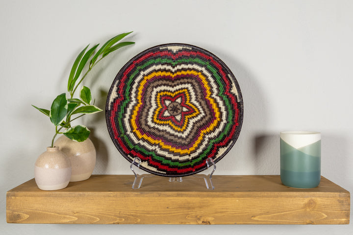 Exploding Super Nova Star Basket Plate