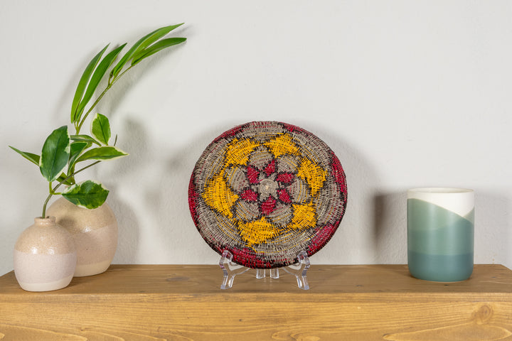 Sunflower Small Basket Plate