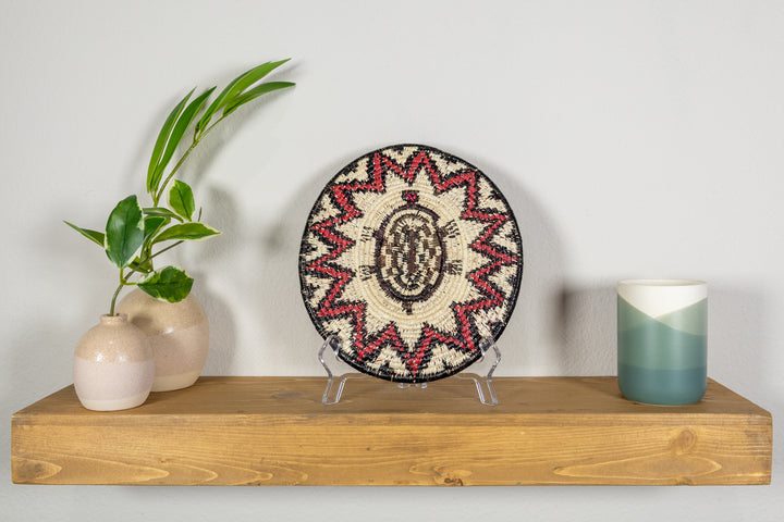 Red Eye Tortoise Basket Plate