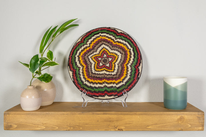 Exploding Super Nova Star Basket Plate