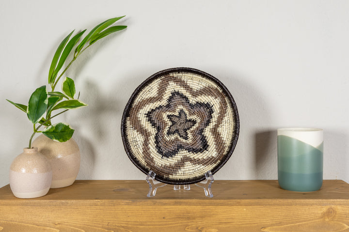 Cosmic Star Burst Small Basket Plate