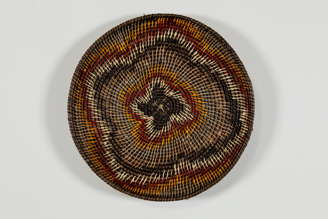 Aurora Borealis In New Colors Basket Plate