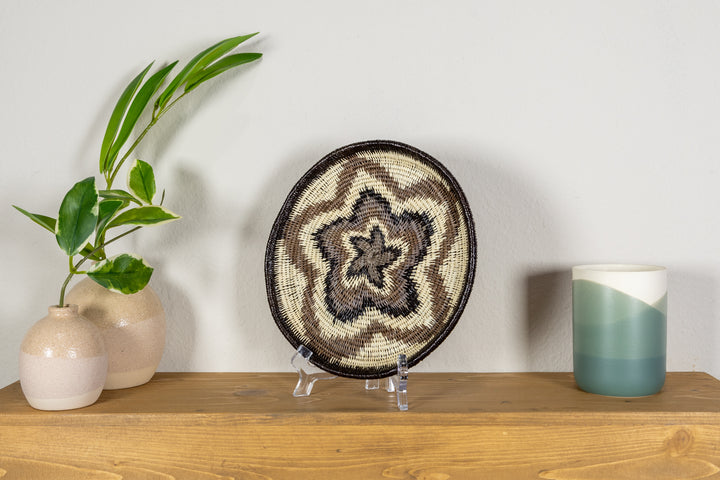 Cosmic Star Burst Small Basket Plate