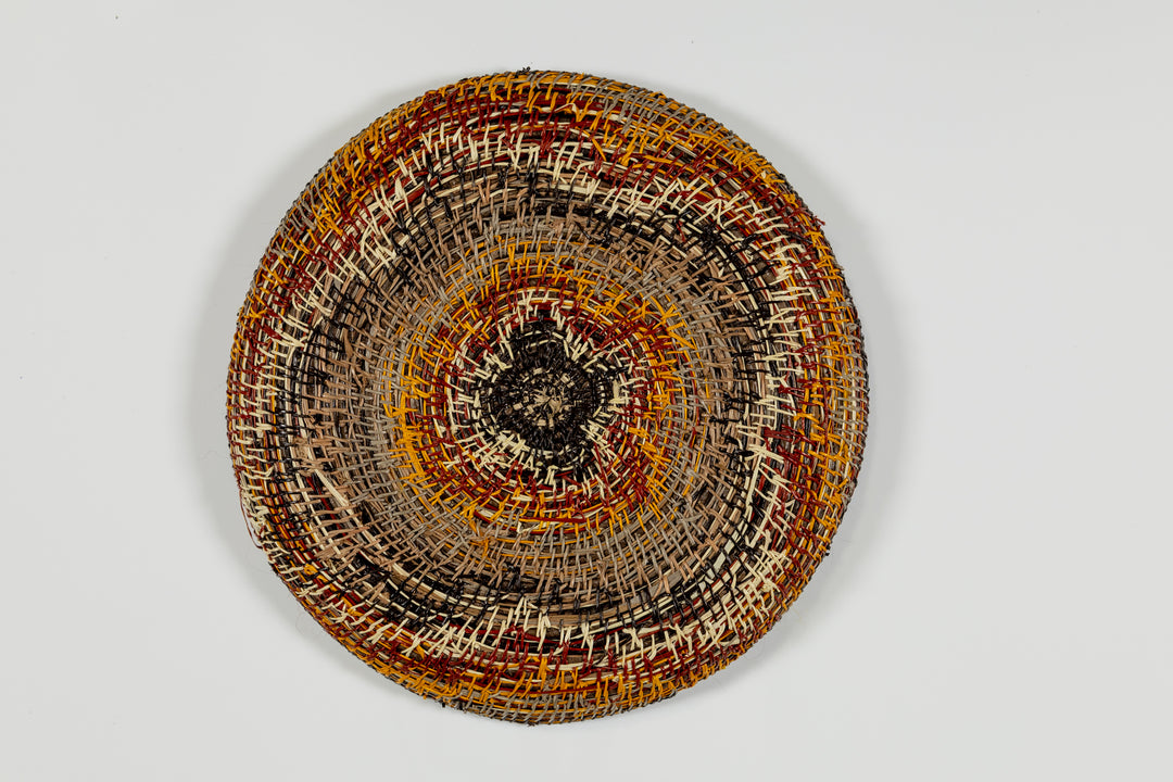 Aurora Borealis In New Colors Basket Plate