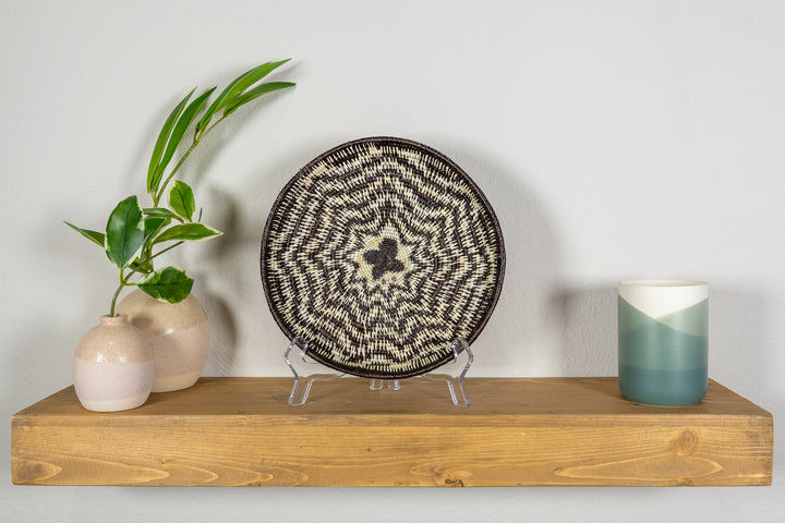 Exploding Pulsar Star Basket Plate