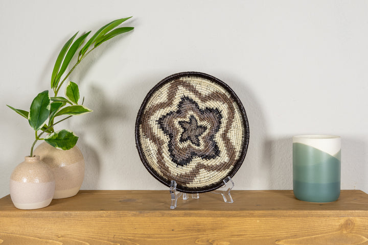 Cosmic Star Burst Small Basket Plate