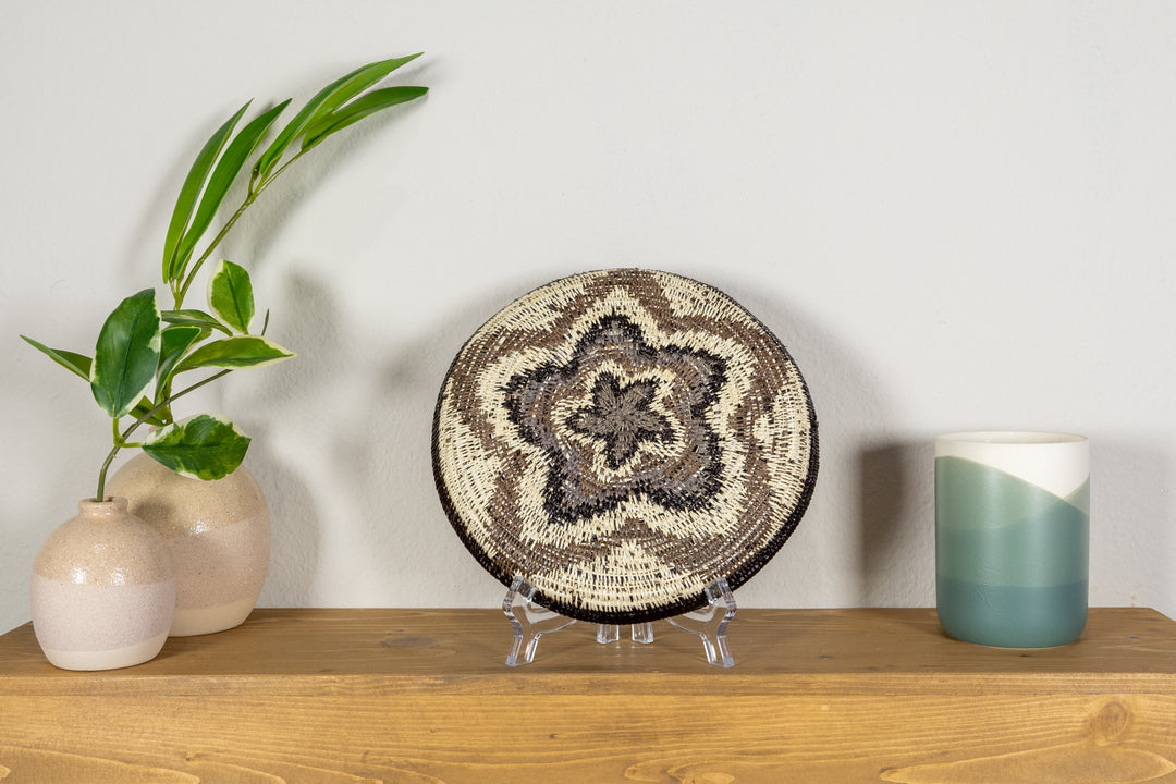 Cosmic Star Burst Small Basket Plate