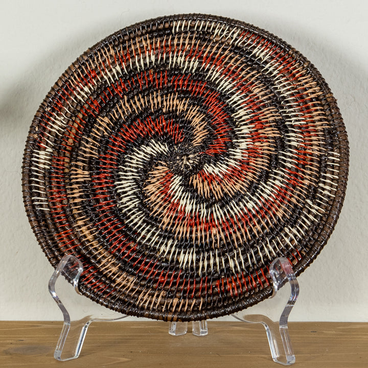 Cosmic Spinning Spiral Small Basket Plate