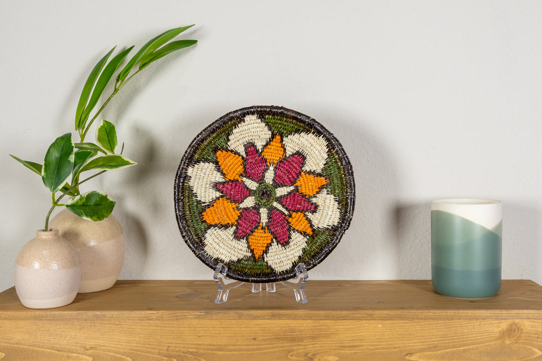 Flower Blossom Small Basket Plate