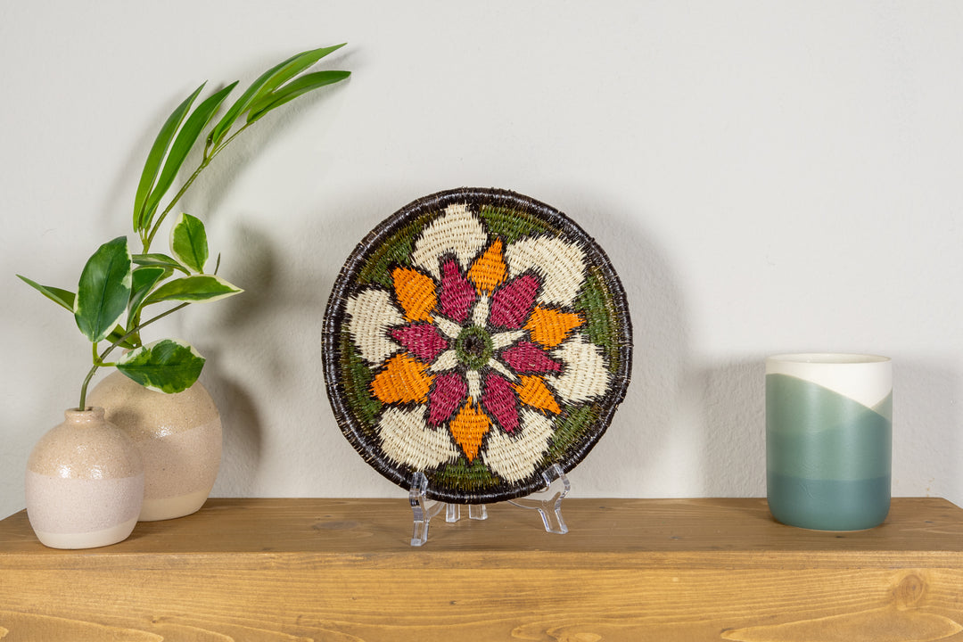 Flower Blossom Small Basket Plate