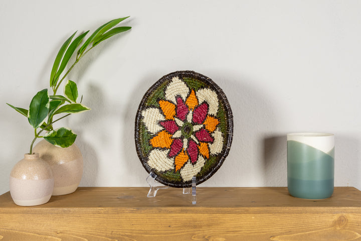 Flower Blossom Small Basket Plate