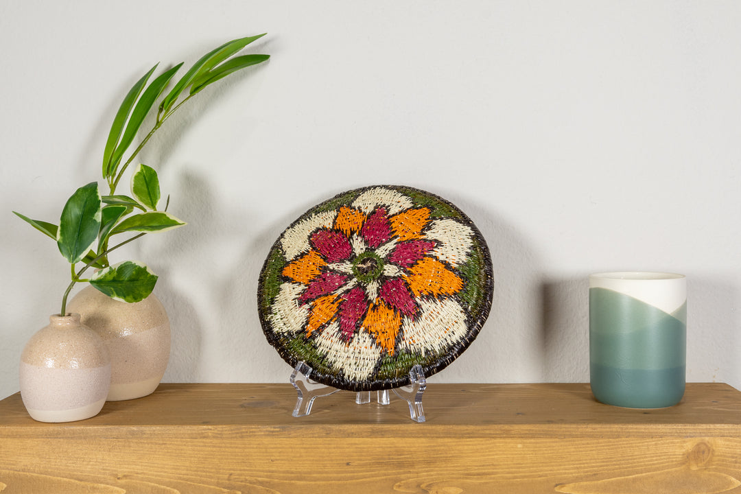 Flower Blossom Small Basket Plate