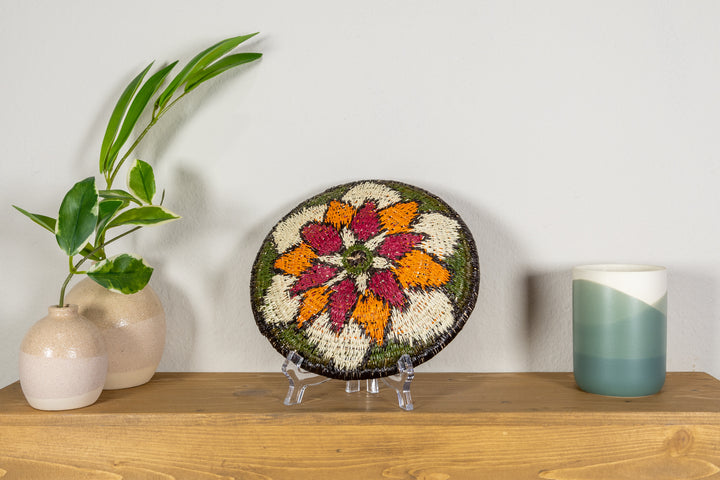 Flower Blossom Small Basket Plate