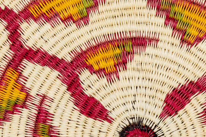 Bird of Paradise Flower Basket Plate