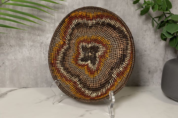 Aurora Borealis In New Colors Basket Plate