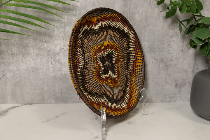 Aurora Borealis In New Colors Basket Plate