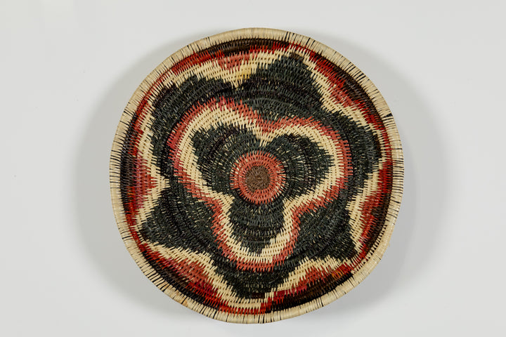 Flourishing Floral Flower Bowl Basket Plate