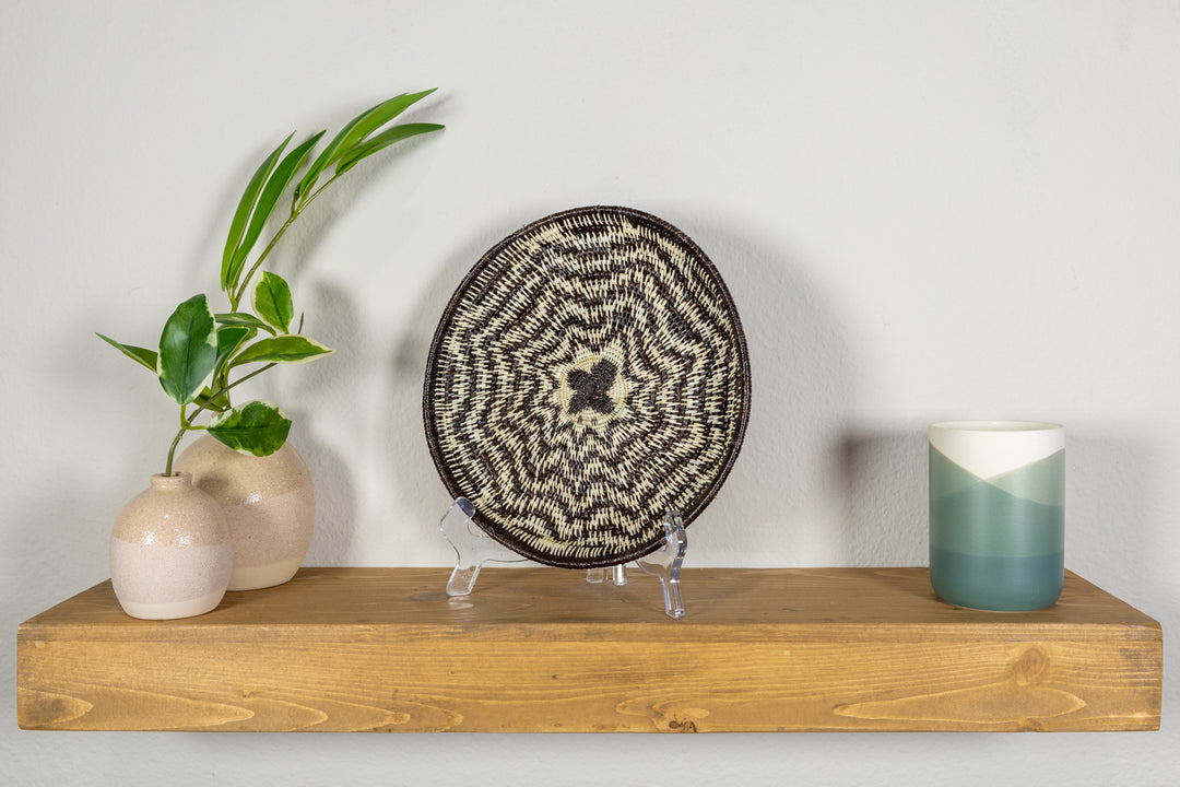 Exploding Pulsar Star Basket Plate