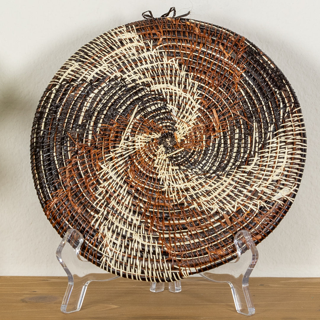 Galaxy Spinning Whirling Spiral Basket Plate