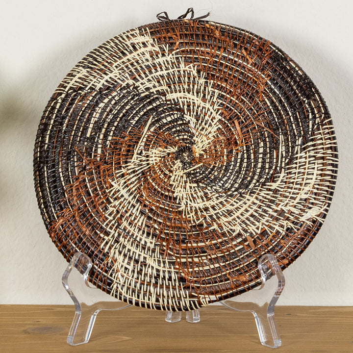 Galaxy Spinning Whirling Spiral Basket Plate