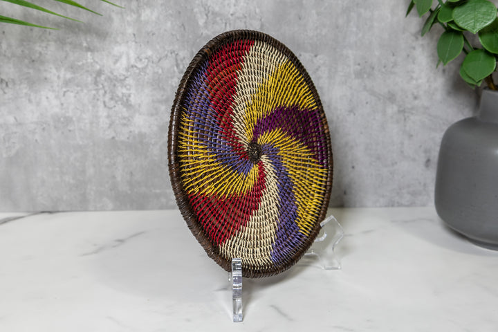 Spindle Spiral Windmill Basket Plate