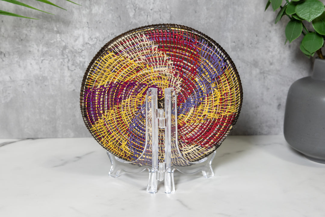 Spindle Spiral Windmill Basket Plate