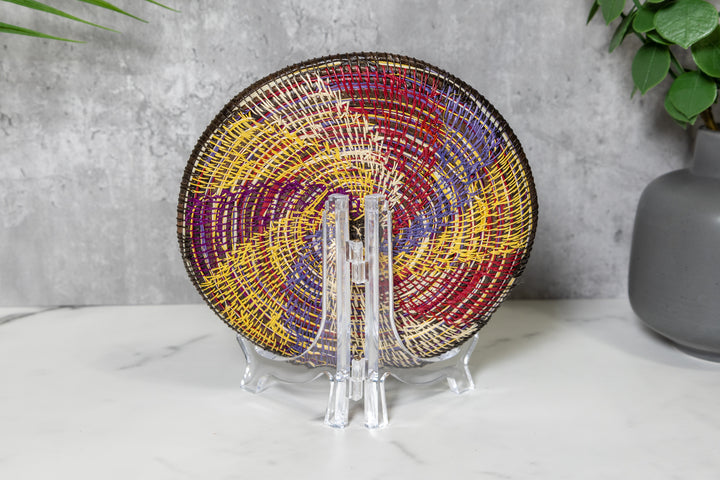 Spindle Spiral Windmill Basket Plate