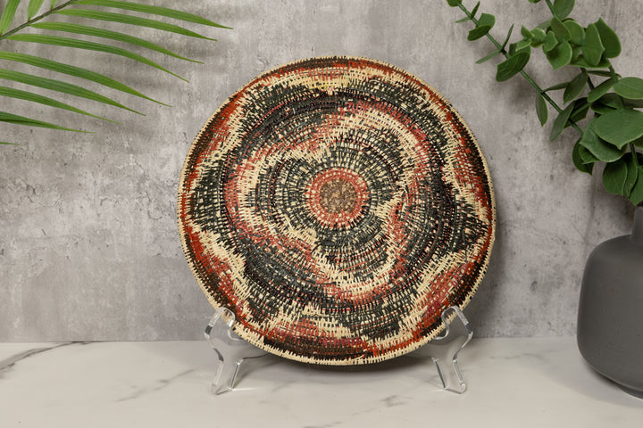 Flourishing Floral Flower Bowl Basket Plate